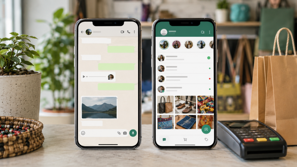 WhatsApp Business app versus regular WhatsApp comparison for Kenyan businesses